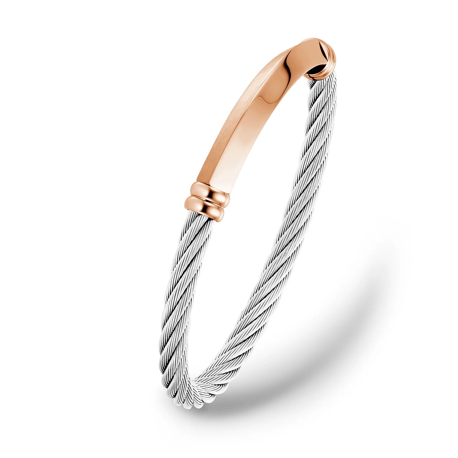 スティール_ローズゴールド