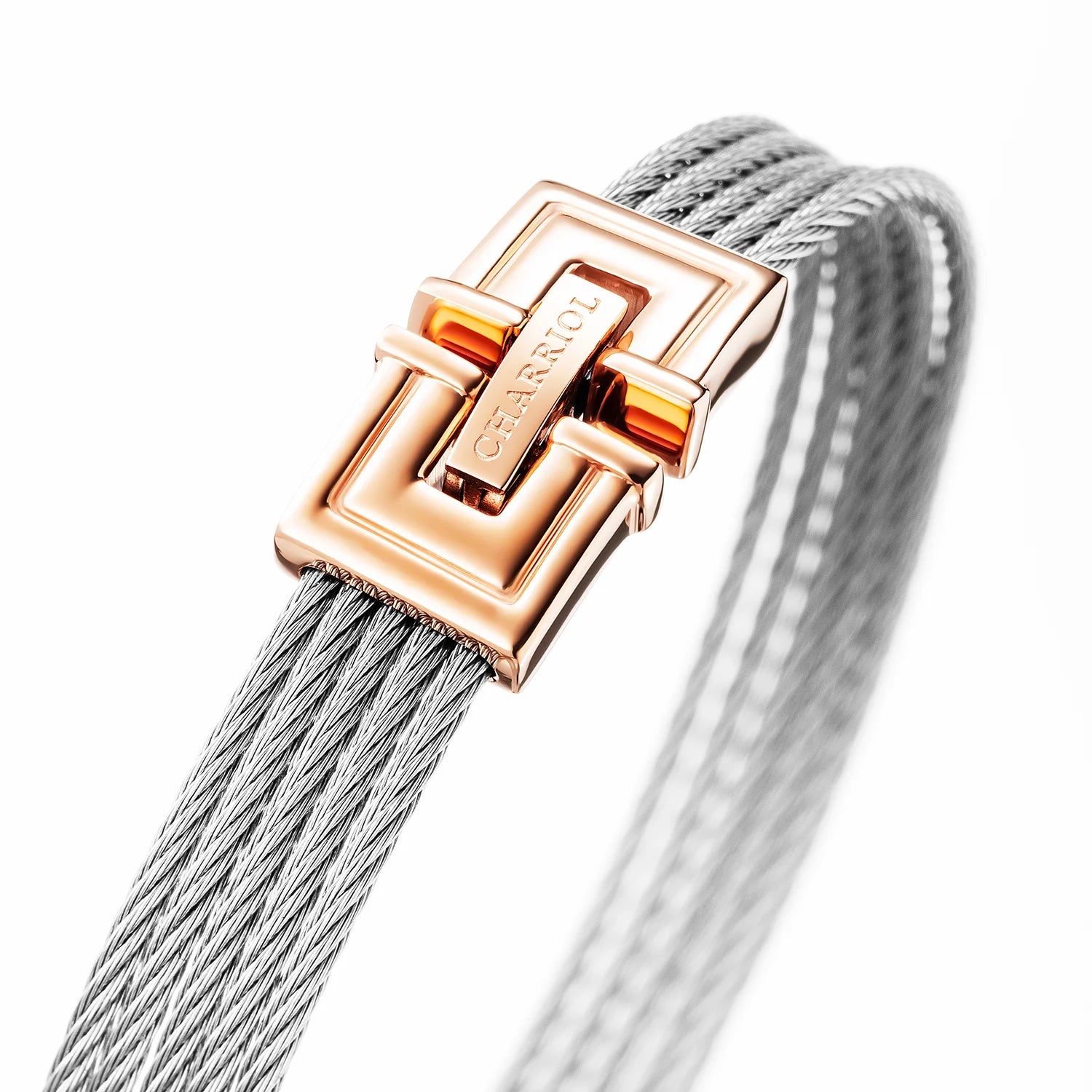 スティール_ローズゴールド