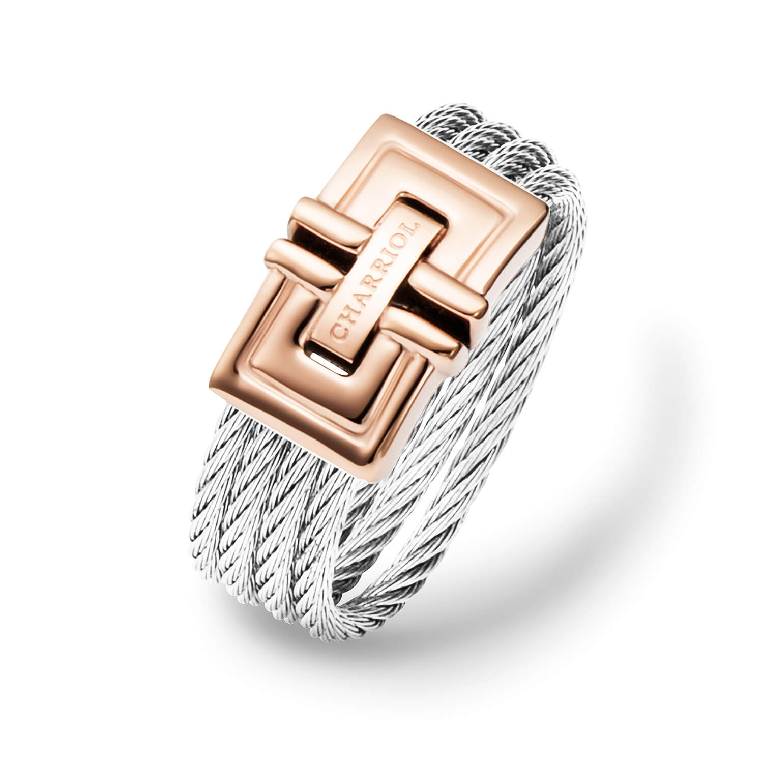 スティール_ローズゴールド