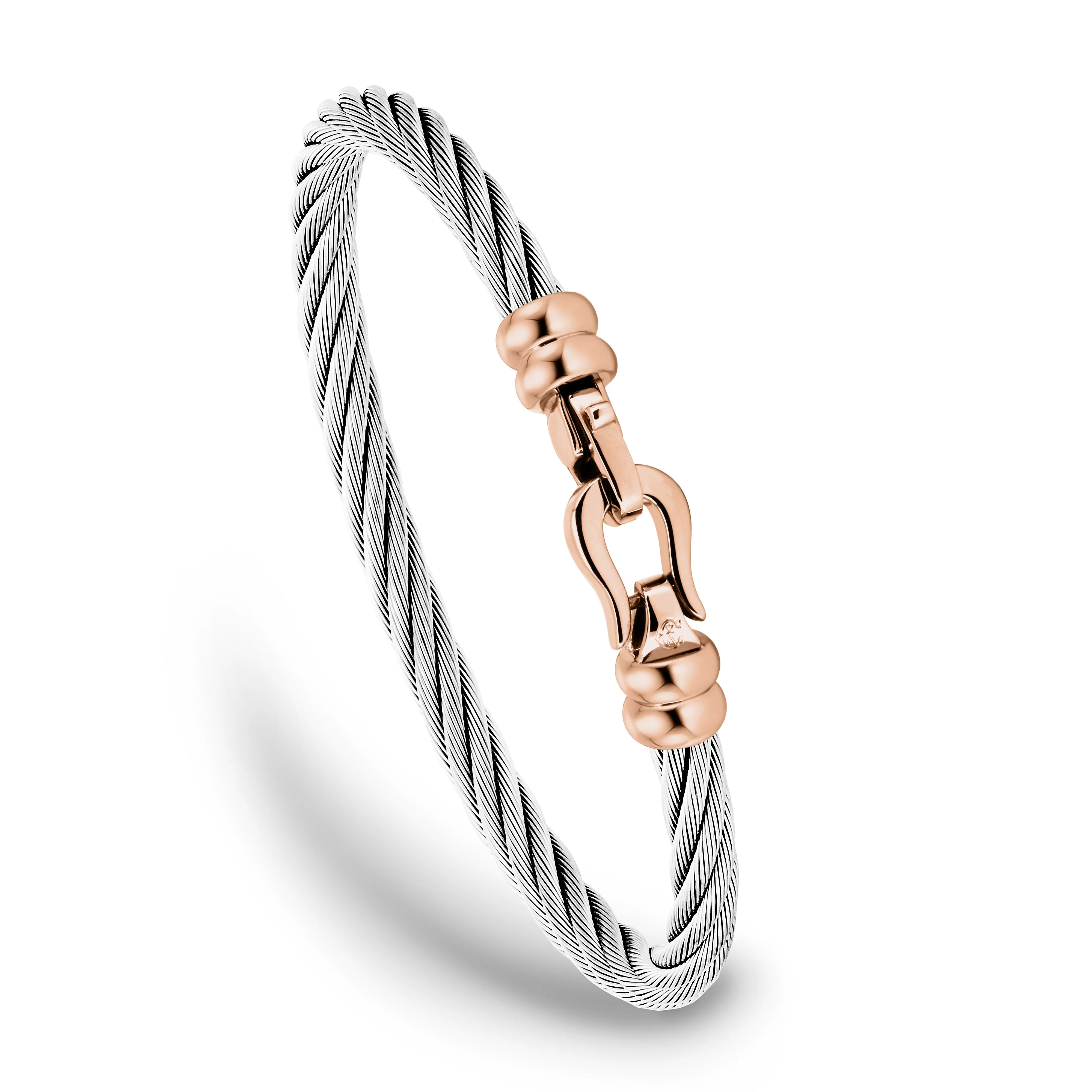 スティール_ローズゴールド