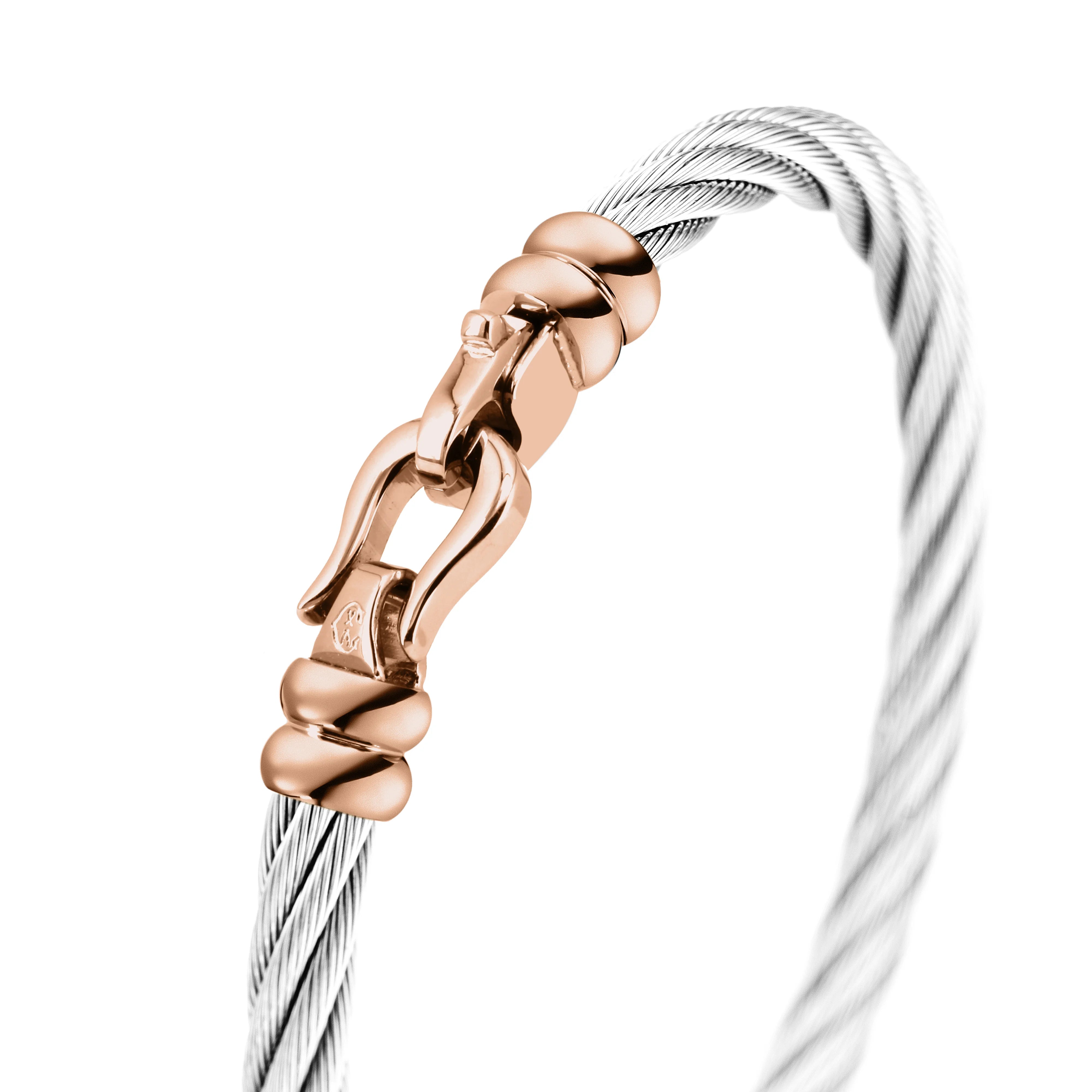 スティール_ローズゴールド