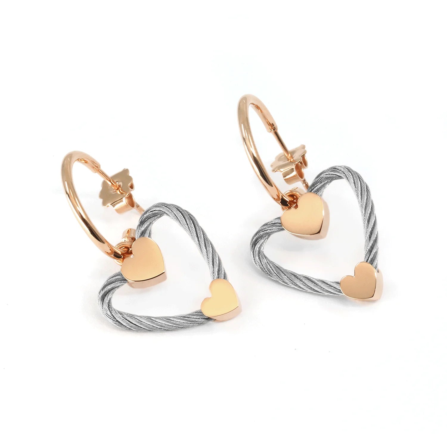 スティール_ローズゴールド