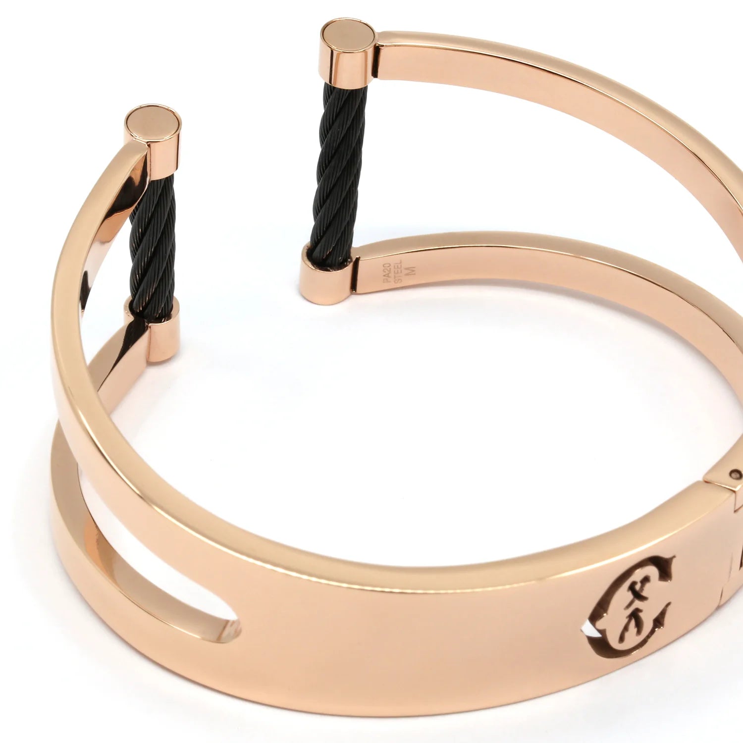 ローズゴールド_ブラック