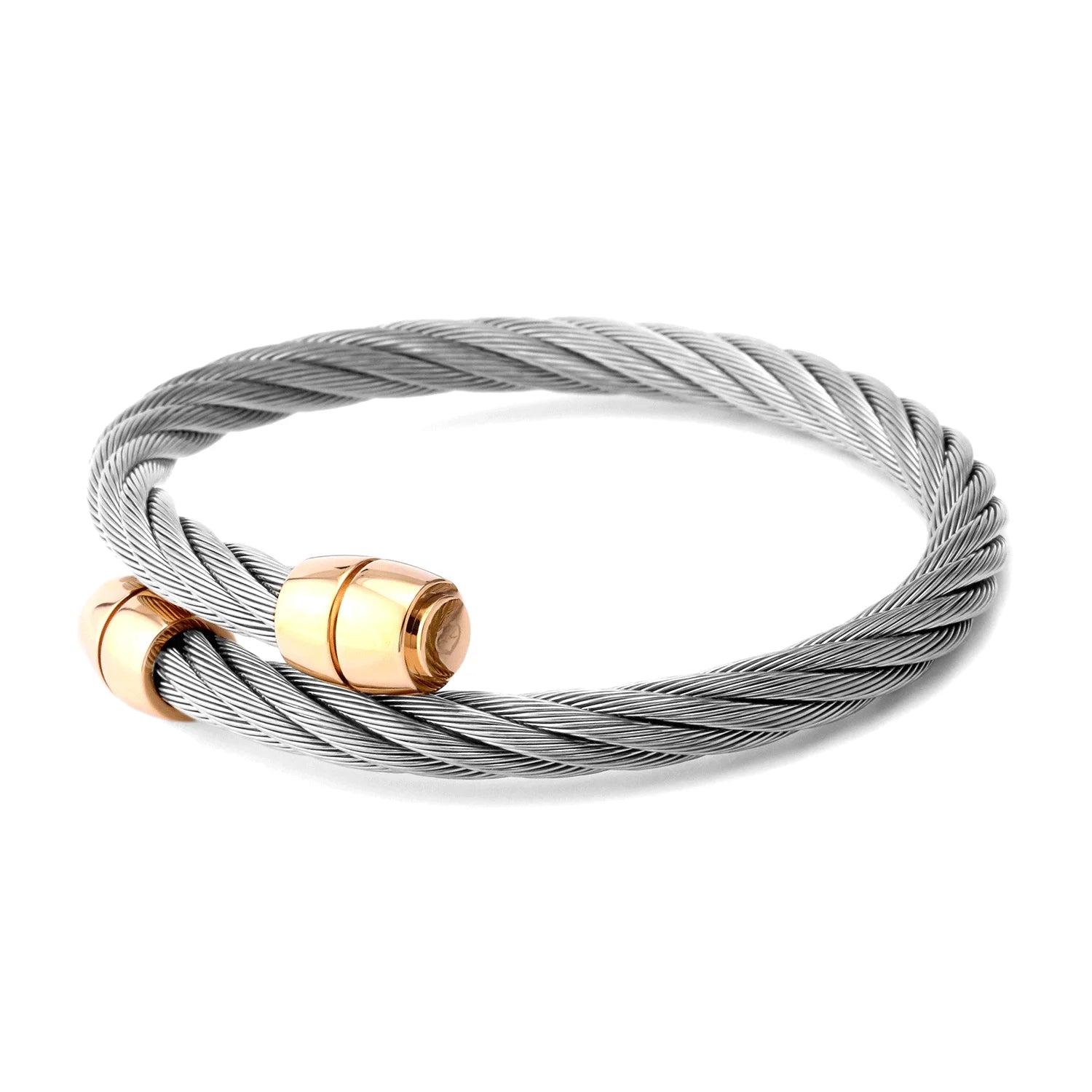 スティール_ローズゴールド