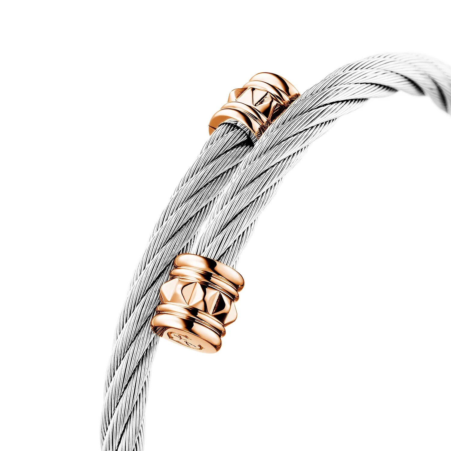 スティール_ローズゴールド