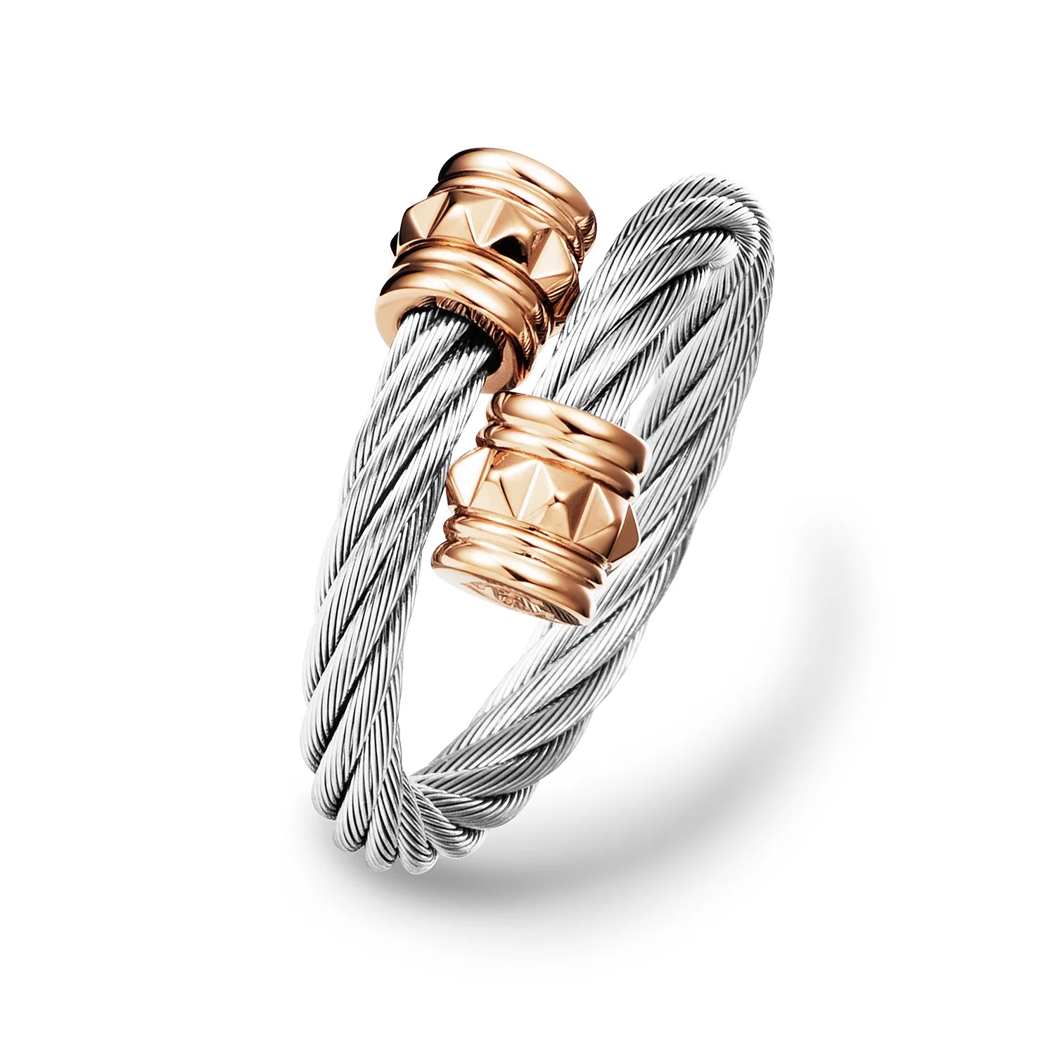 スティール_ローズゴールド