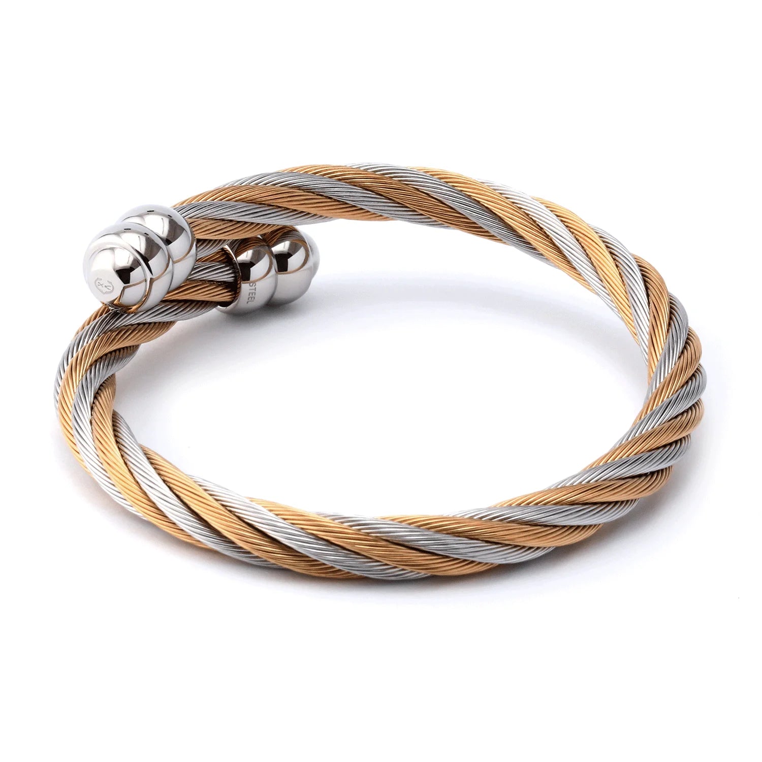 スティール&ローズゴールド_スティール