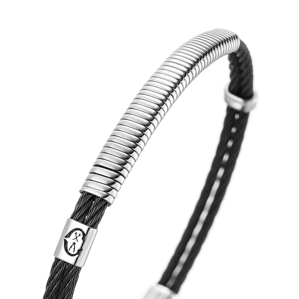 ブラック_メタルプレートとスプリング