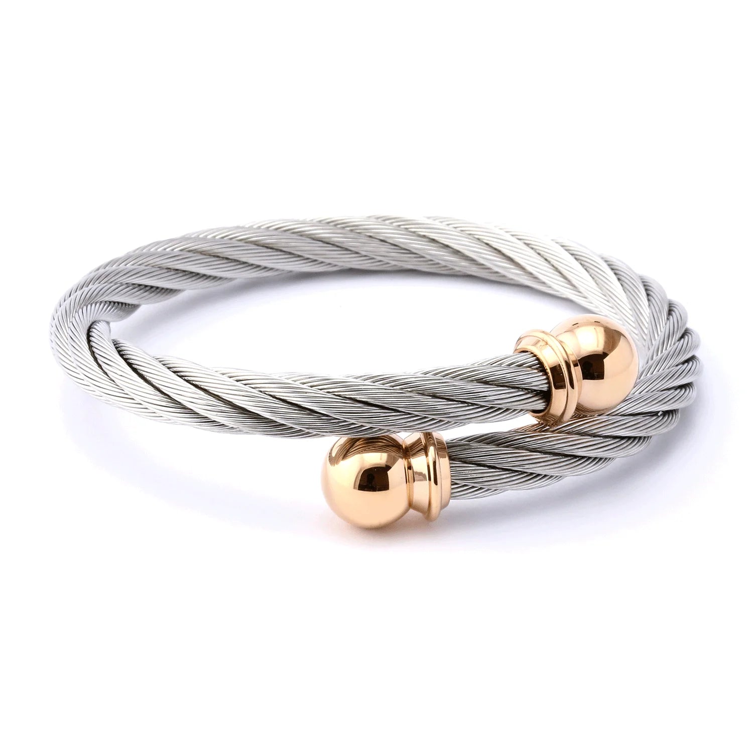 スティール_ローズゴールド