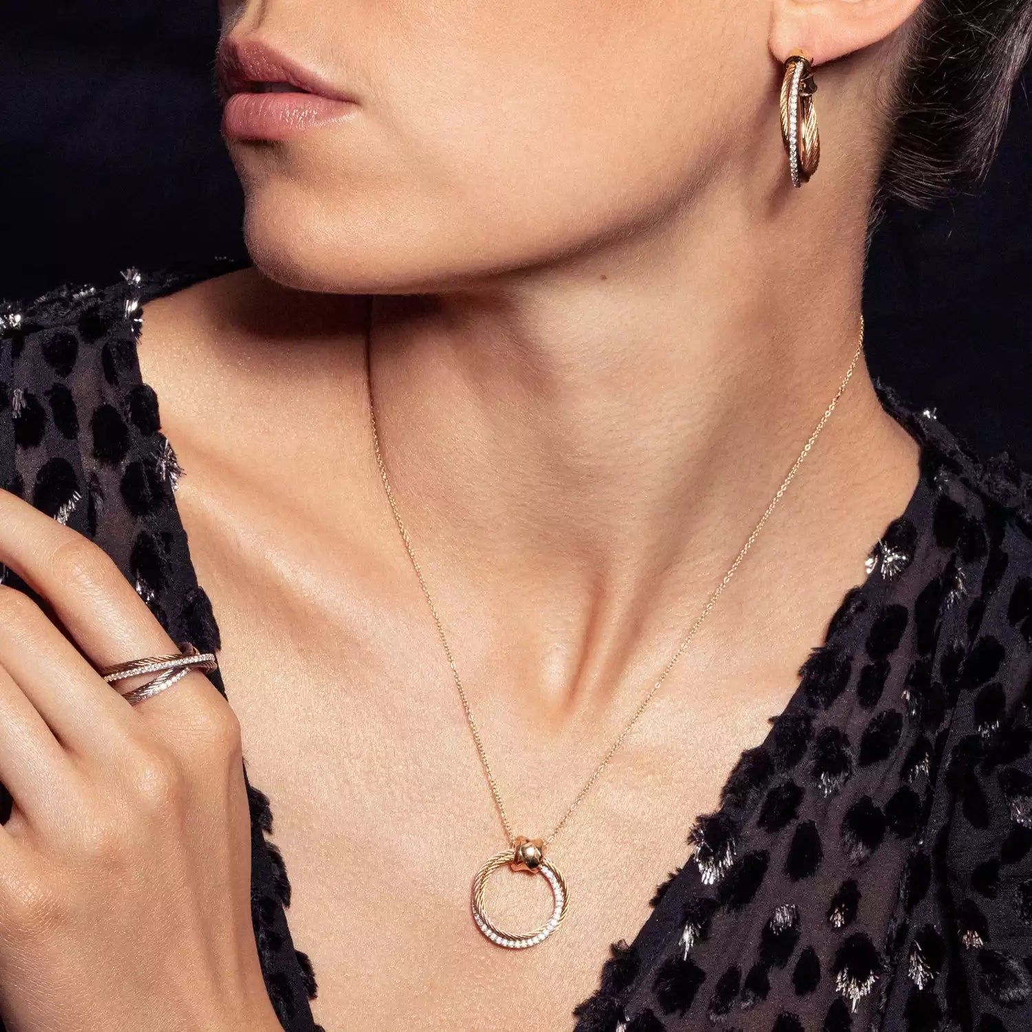 Celtic Triquetra ネックレス -Charriol ジュネーブ - ネックレス&ペンダント