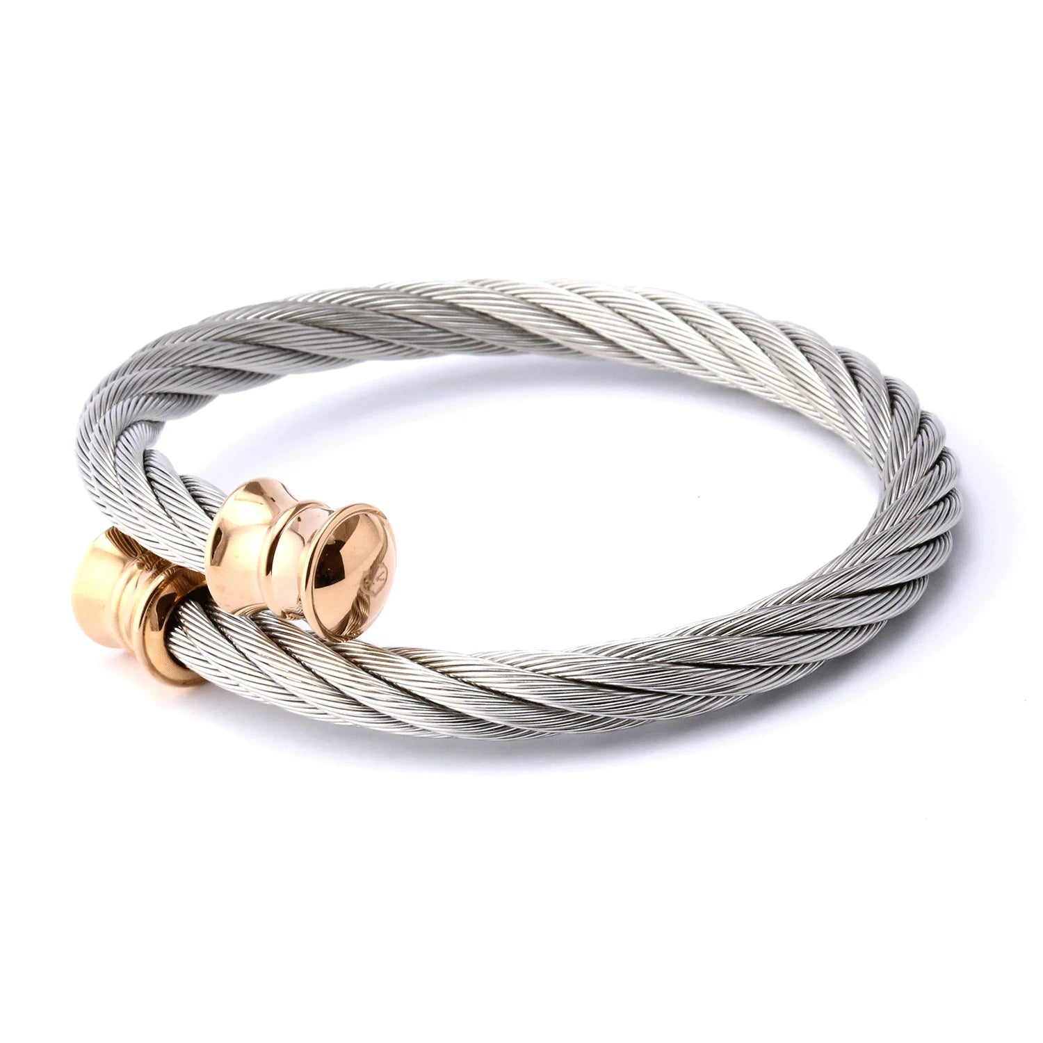 スティール_ローズゴールド