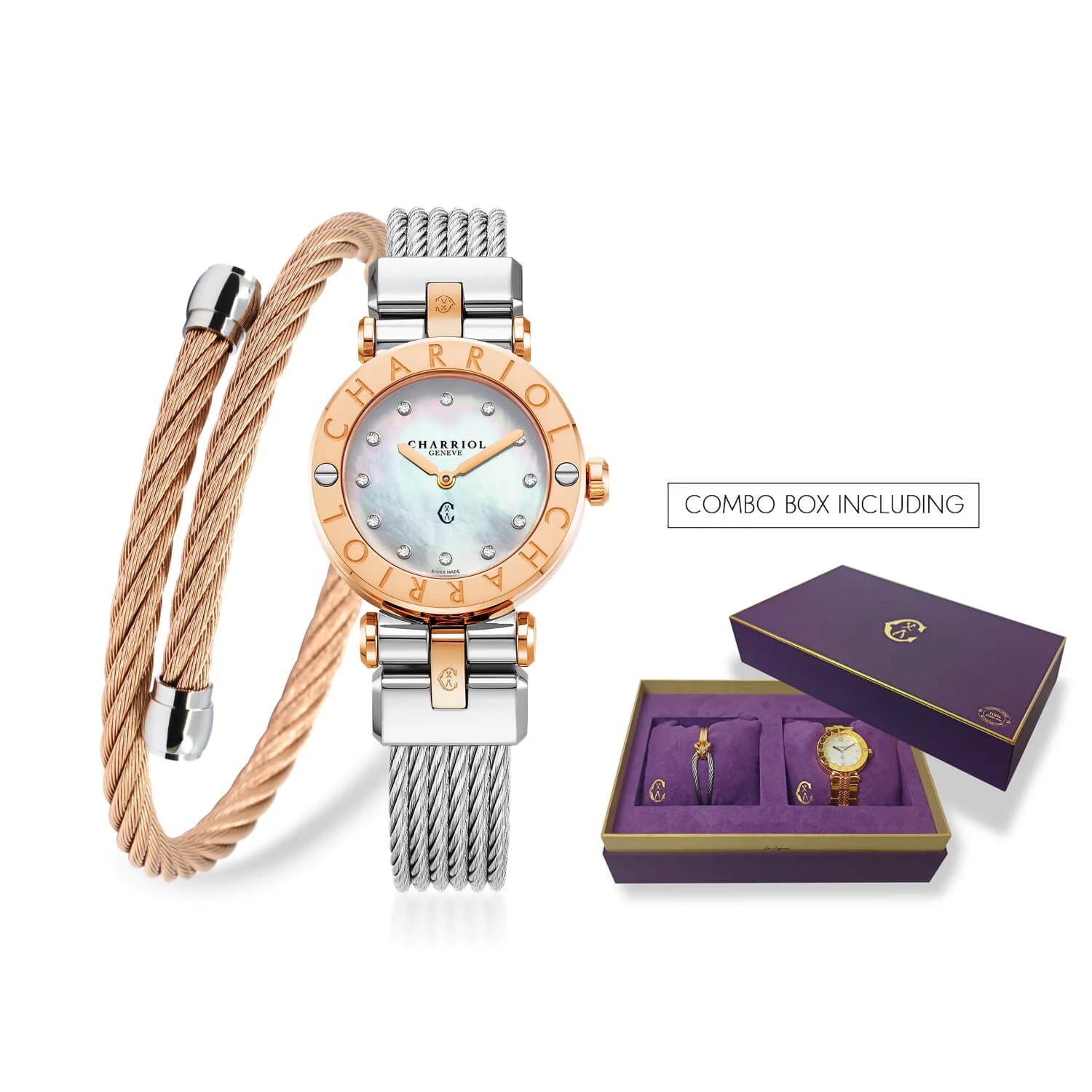 Combo set Fatima - ©2025 Philippe Charriol International Ltd. -
