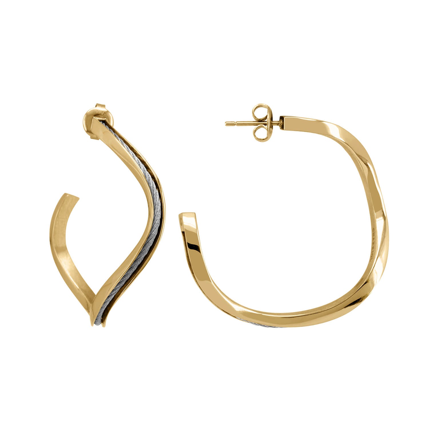 Forever Wave Earrings - © 2024 Charriol - Ring