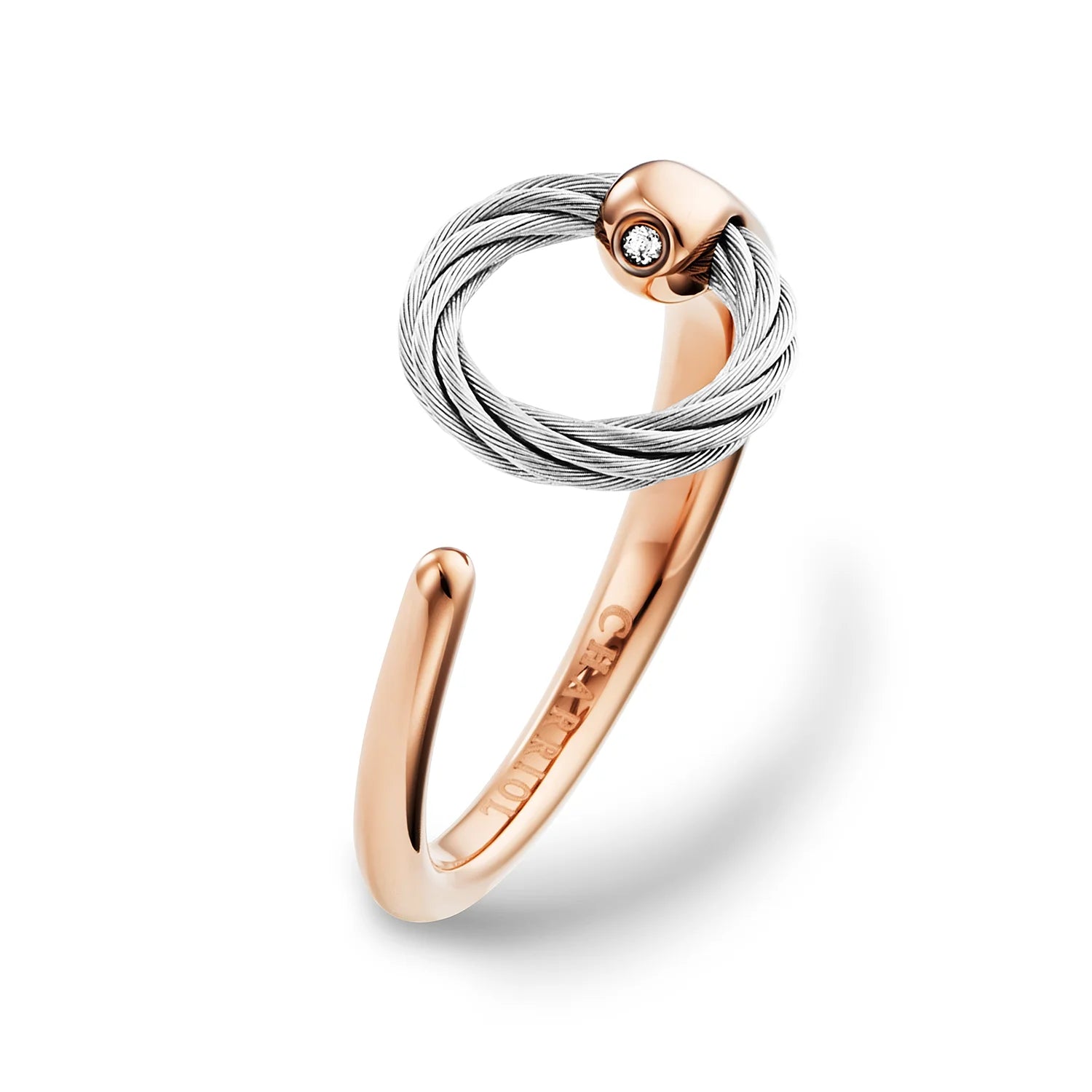 スティール_ローズゴールド