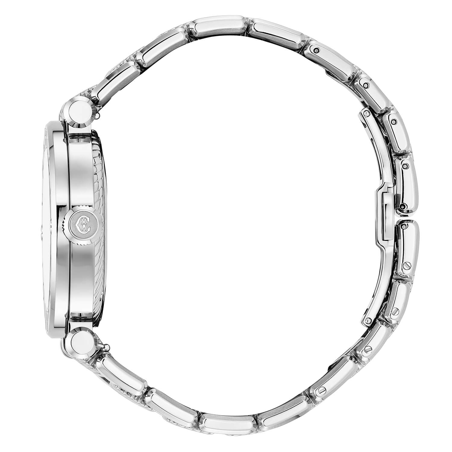 NAVIGATOR CRUISE41MM, オートマティック キャリバー, ホワイトダイアル, "CHARRIOL CHARRIOL " ベゼル, スチール ブレスレット -Charriol ジュネーブ - 時計