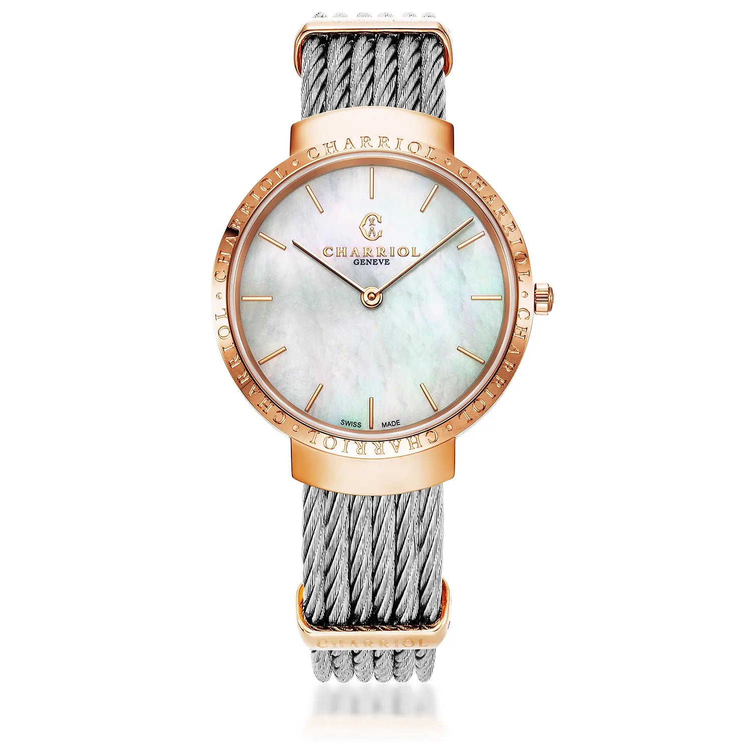 St-Tropez SLIM 34mm ローズゴールド