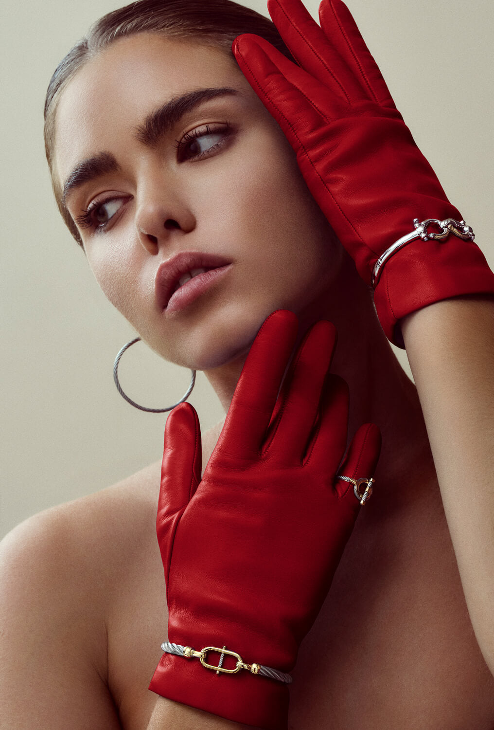 サントロペ マリナー シャックルBangle -Charriol Geneve - ブレスレット&Bangles