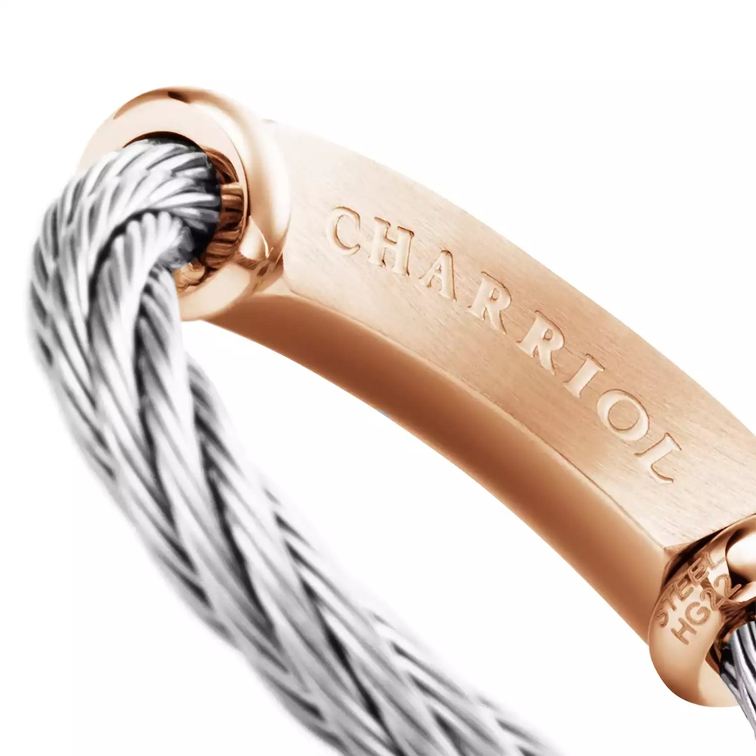 スティール_ローズゴールド