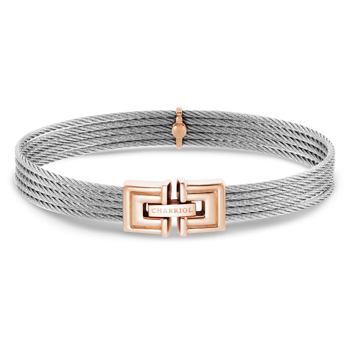 スティール_ローズゴールド