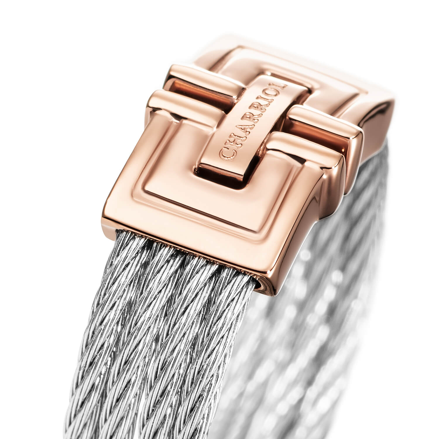 スティール_ローズゴールド