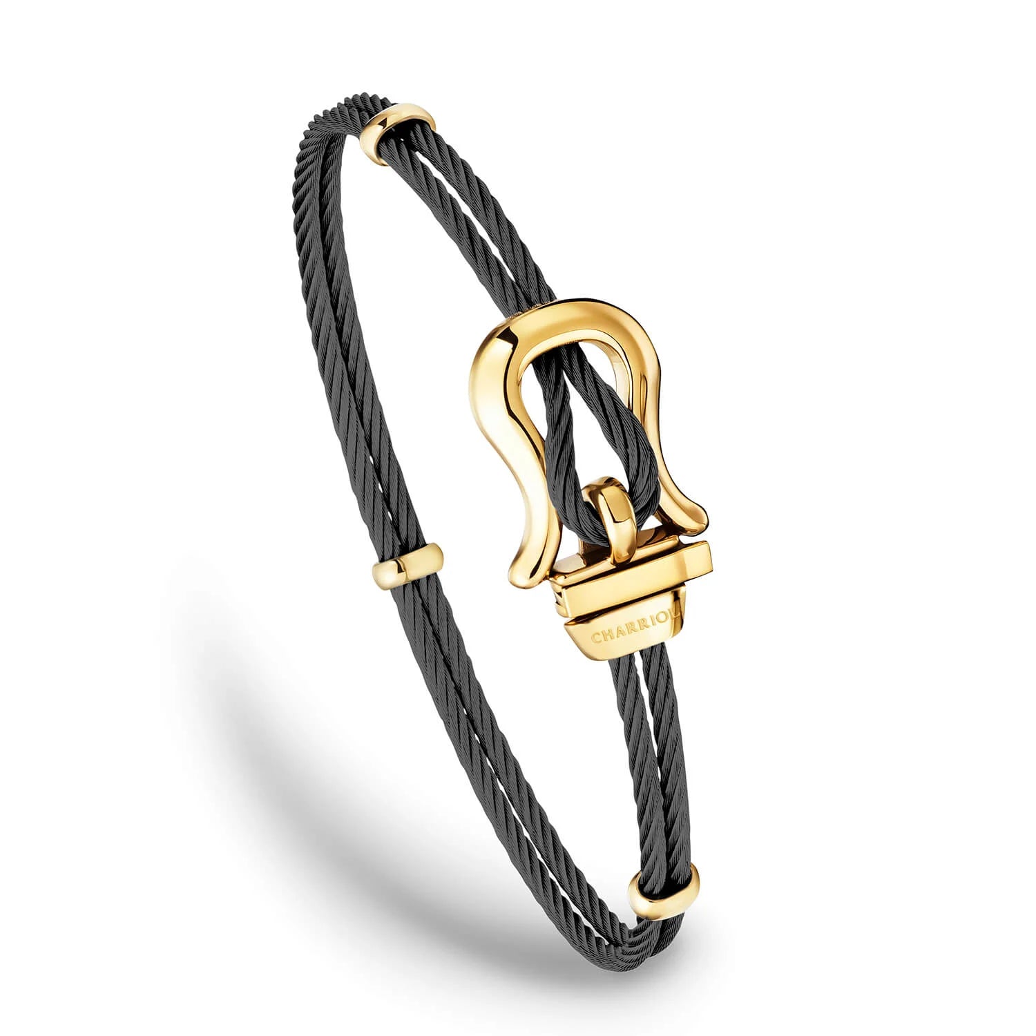 ブラック2mm_イエローゴールド