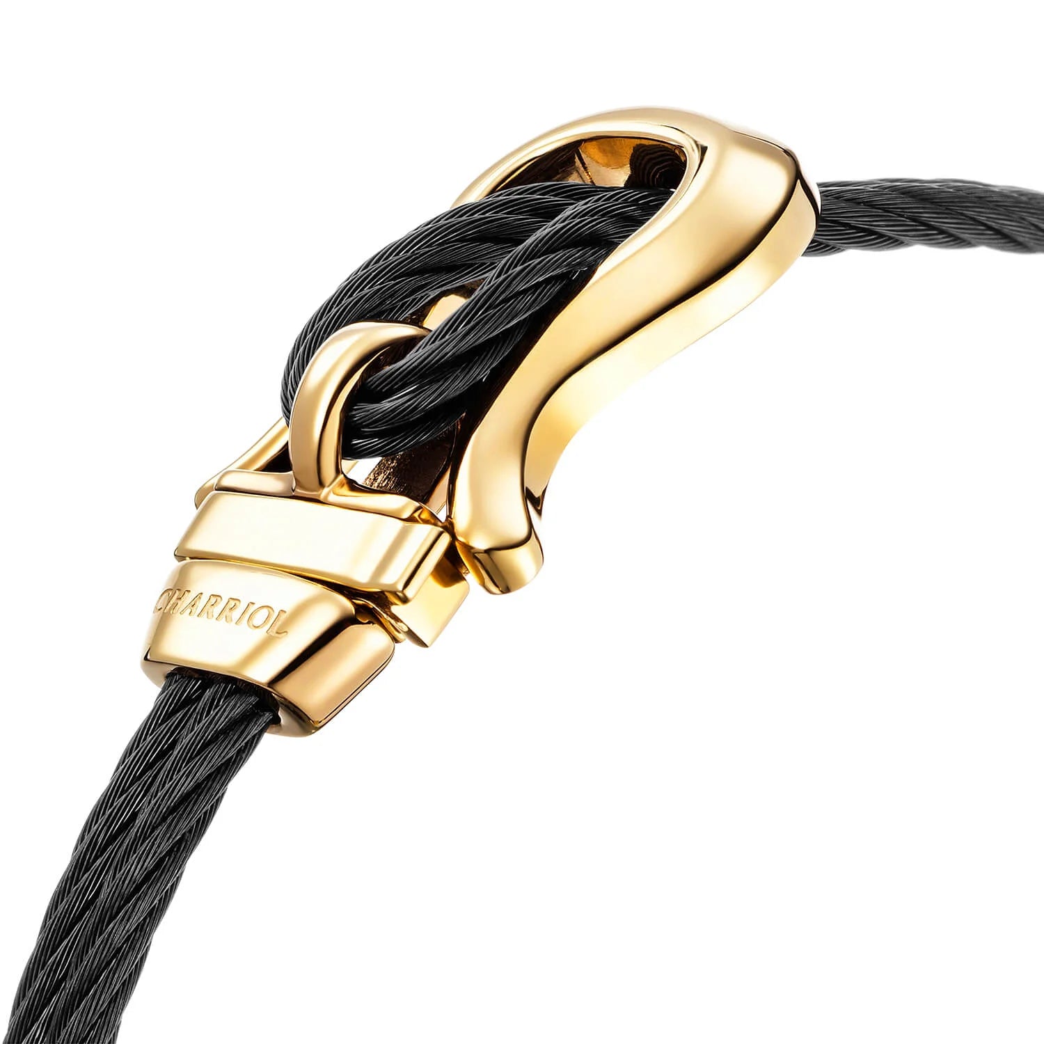 ブラック2mm_イエローゴールド