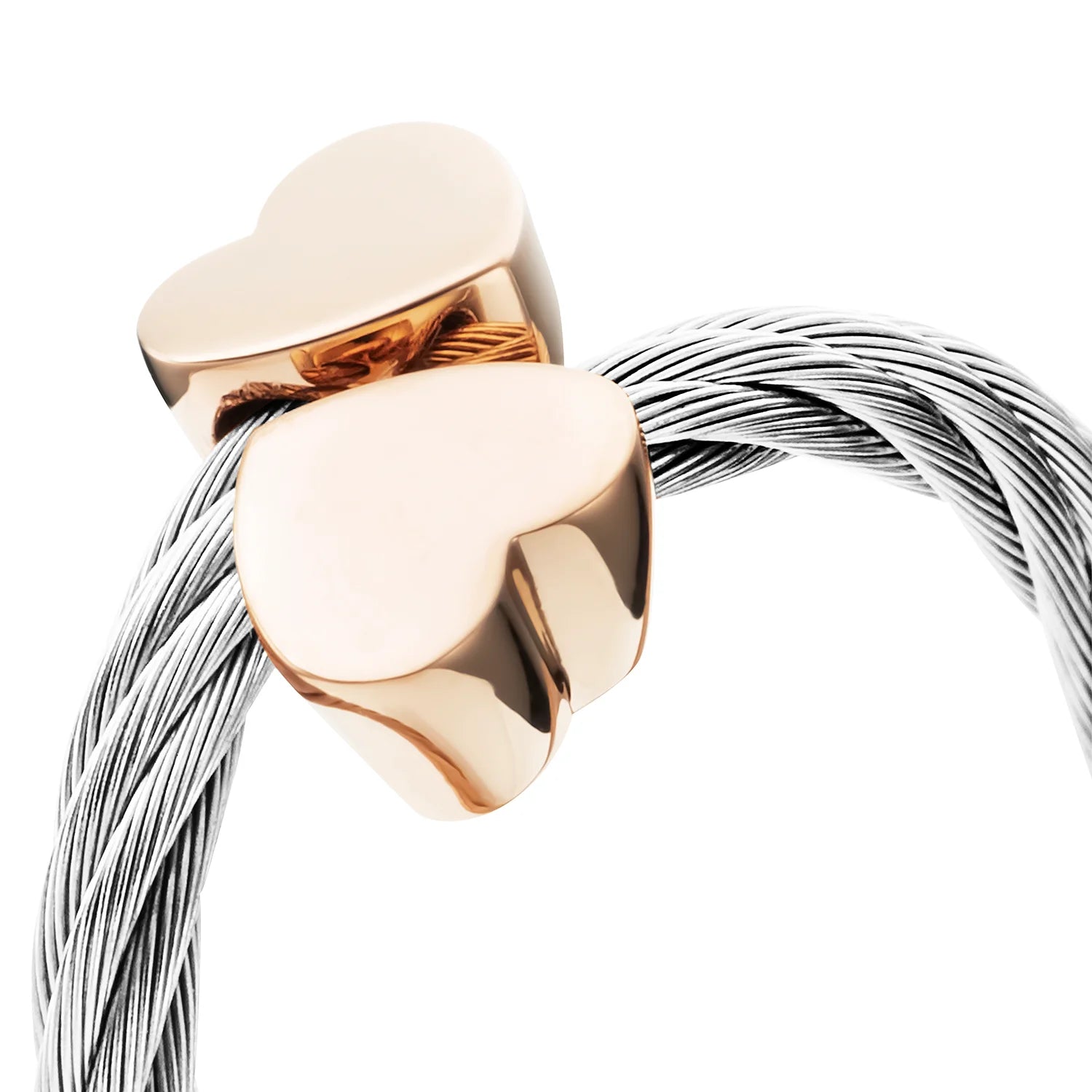 スティール_ローズゴールド