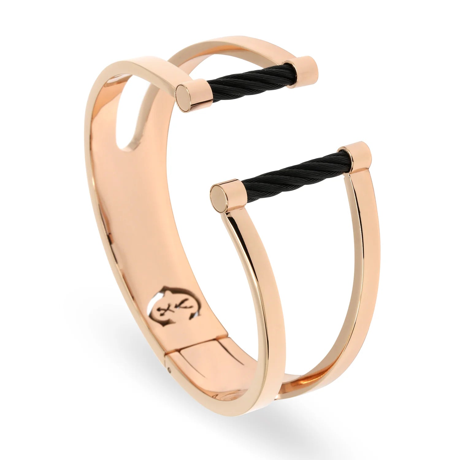 ローズゴールド_ブラック