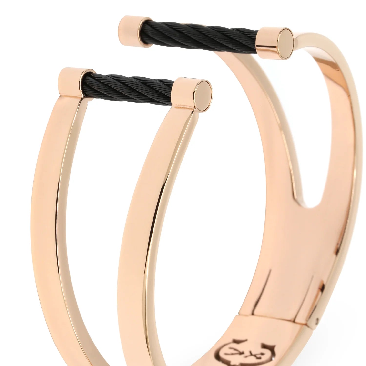 ローズゴールド_ブラック