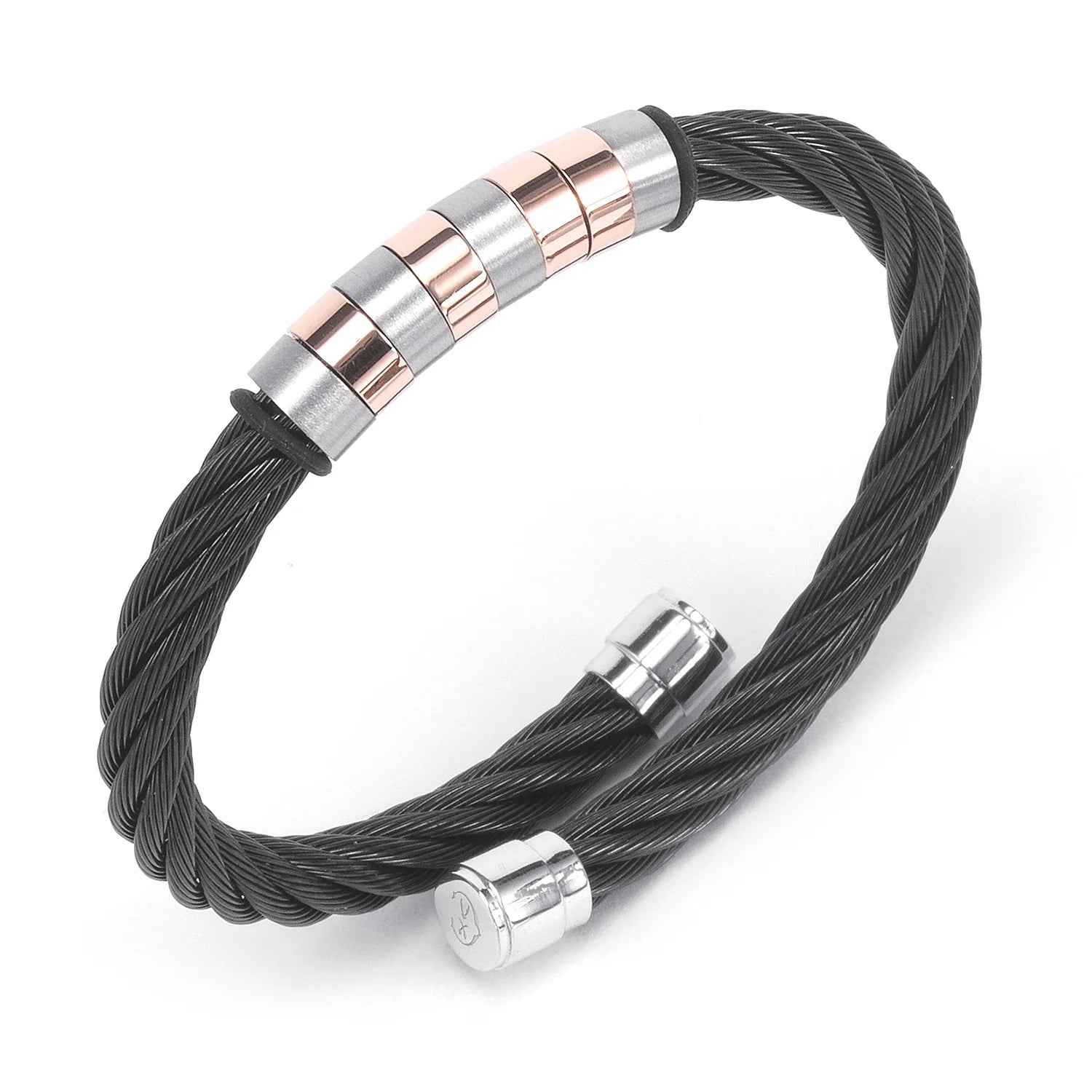 ブラック_ローズゴールド＆シルバー