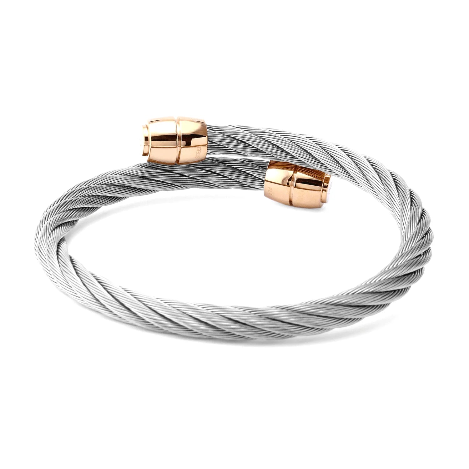 スティール_ローズゴールド