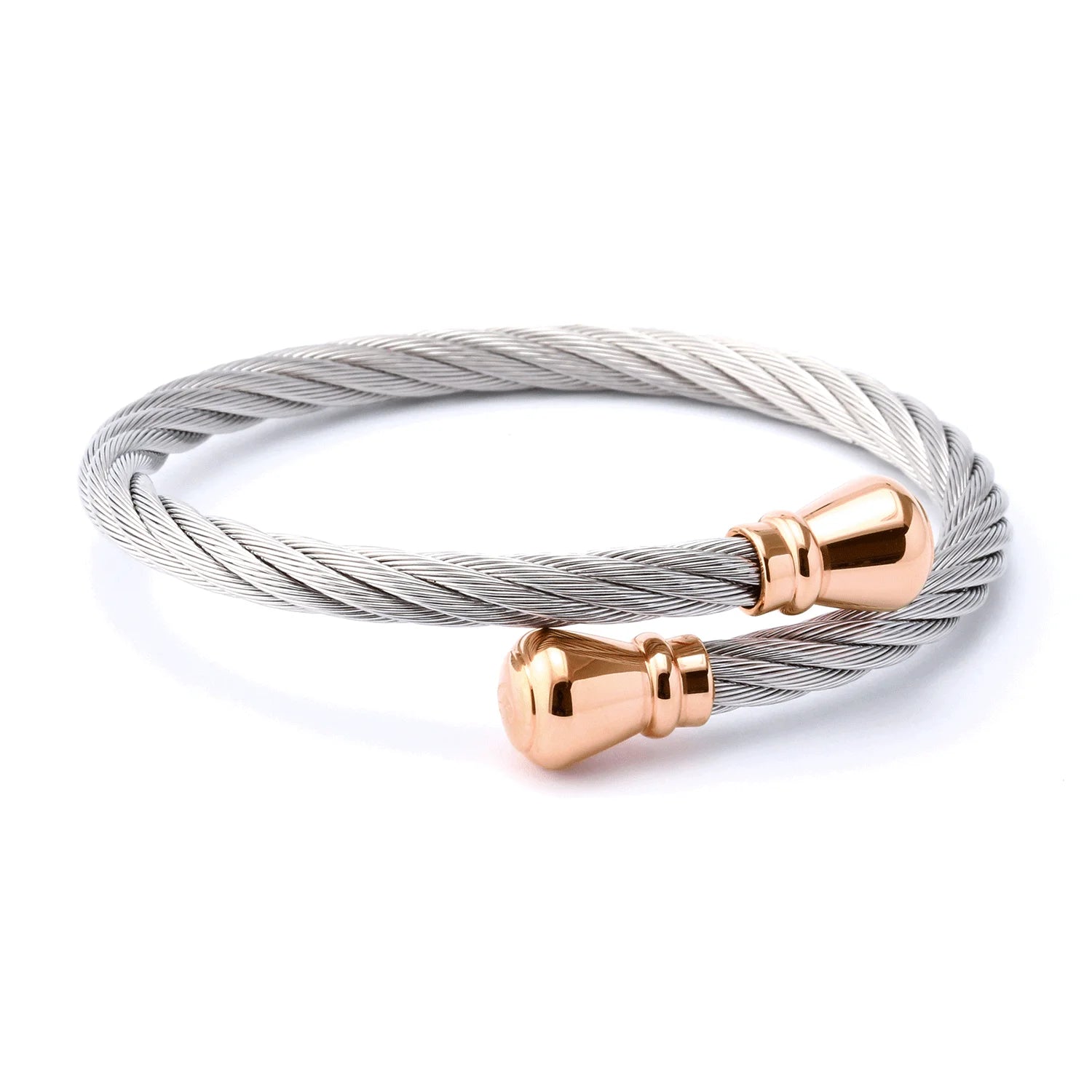 スティール_ローズゴールド