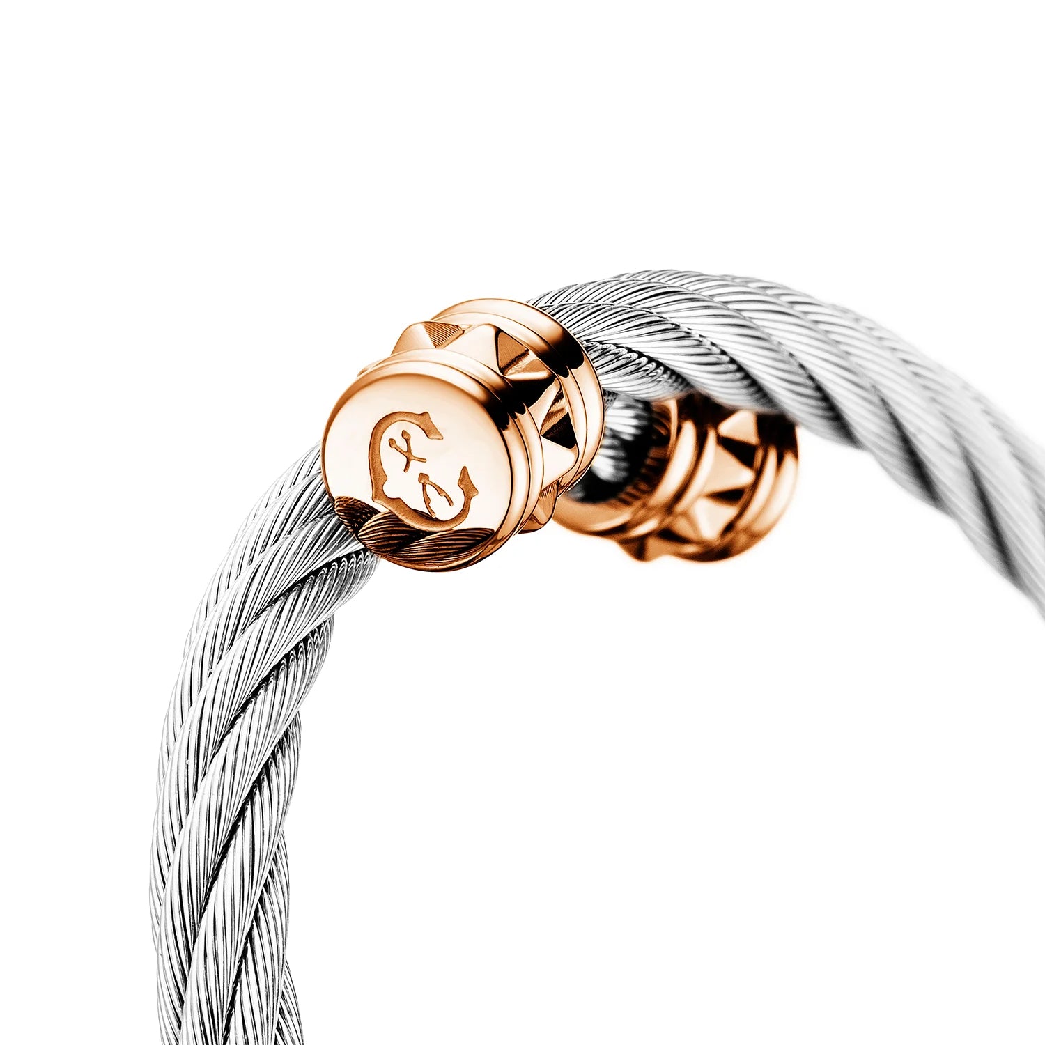 スティール_ローズゴールド