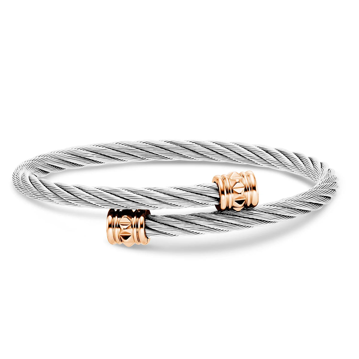 スティール_ローズゴールド