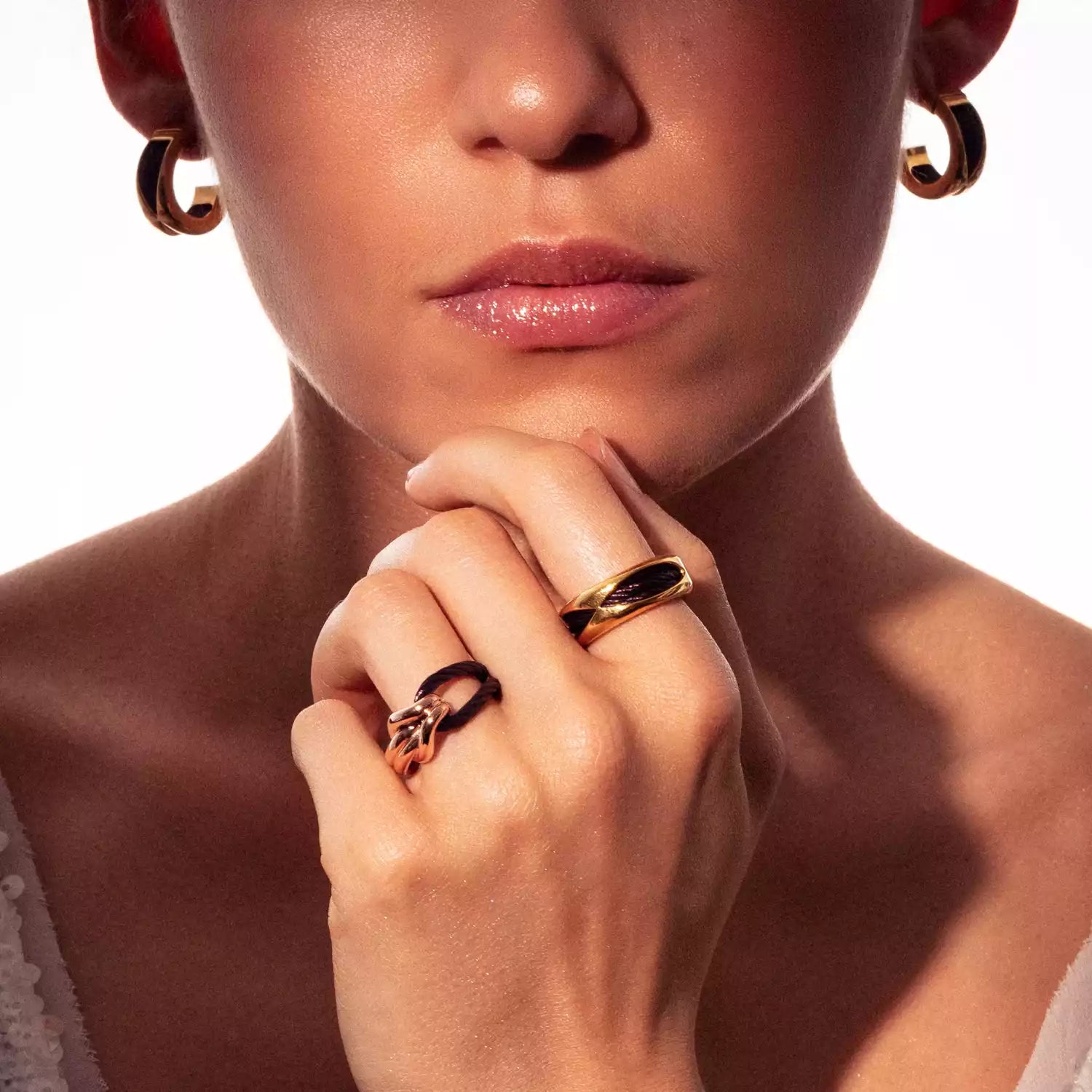 パープル_ローズゴールド