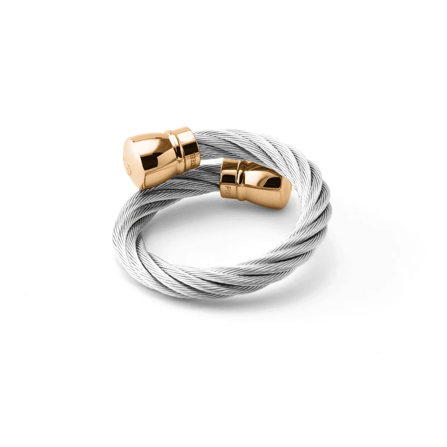 スティール_ローズゴールド