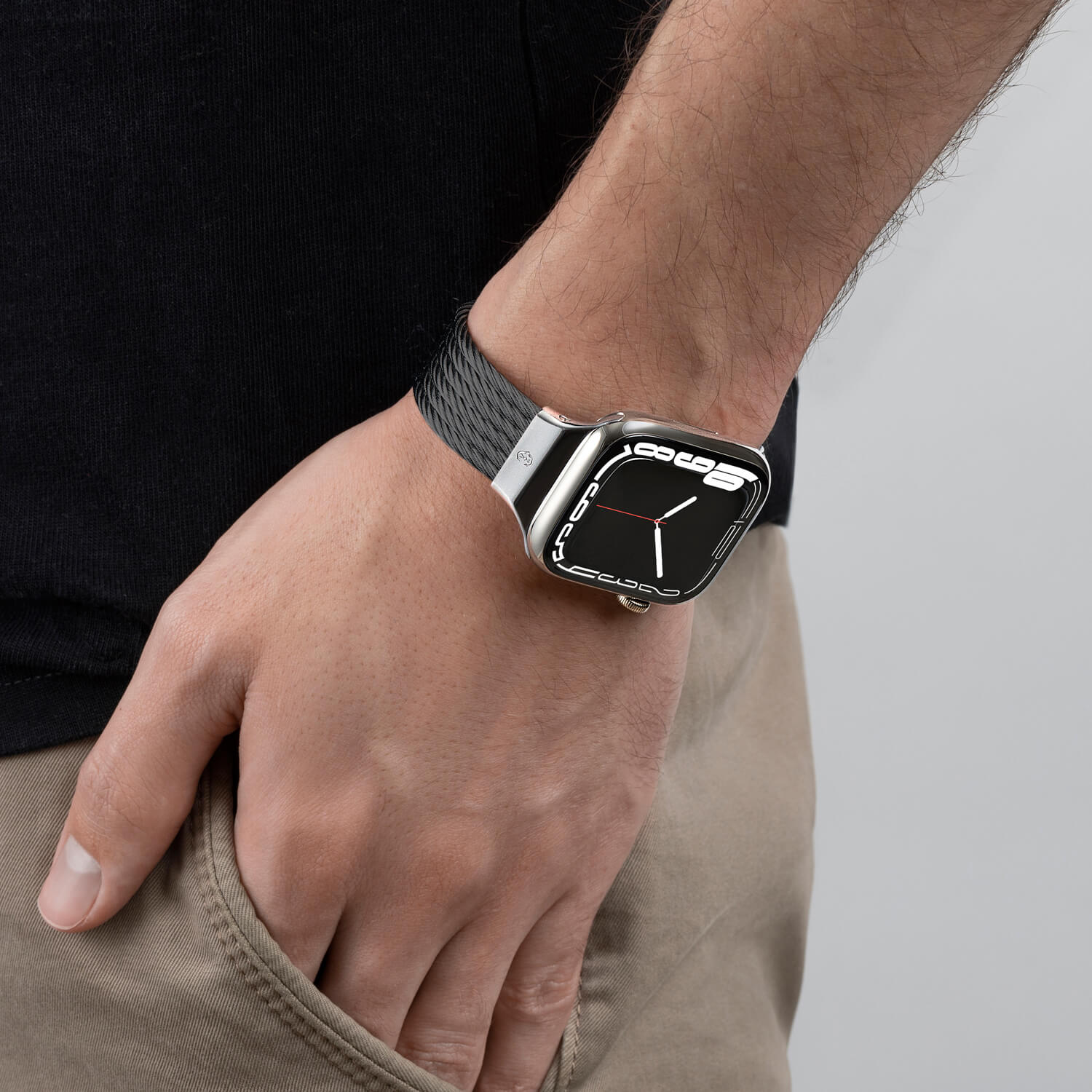 ブラック_手首16cm