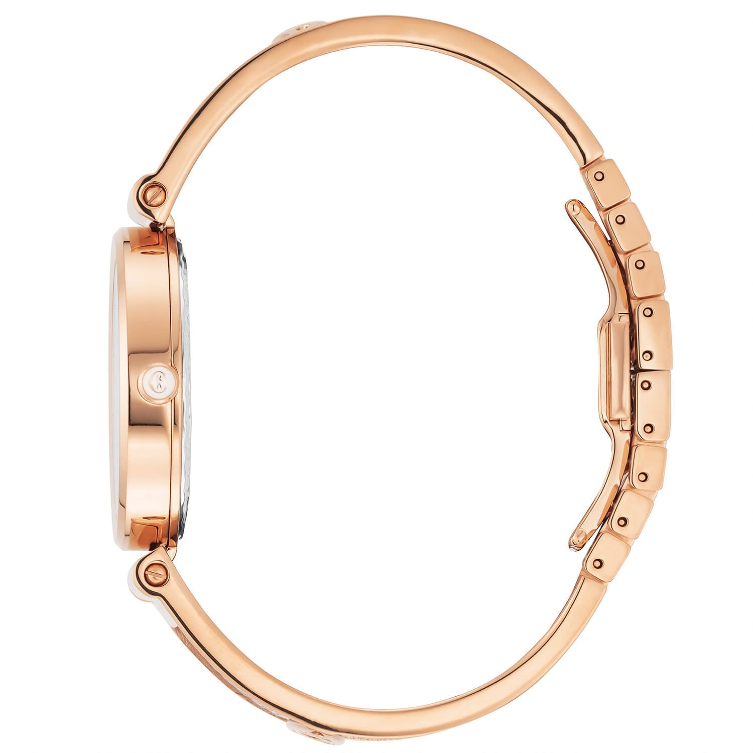 FOREVER32MM、クォーツキャリバー、マザーオブパール文字盤、ローズゴールドPVDベゼル、スティール製ケーブルブレスレット -Charriol ジュネーブ - 時計