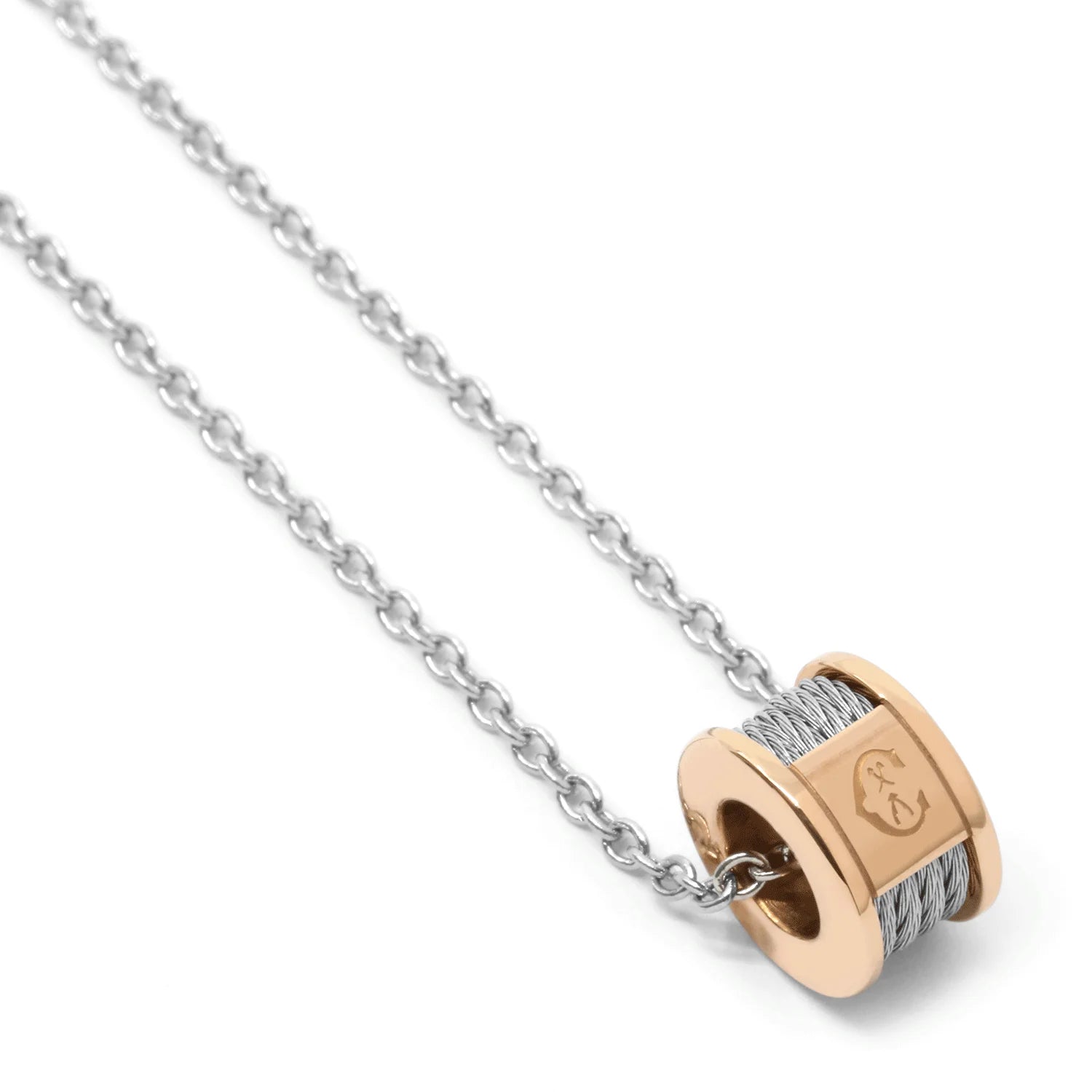 スティール_ローズゴールド