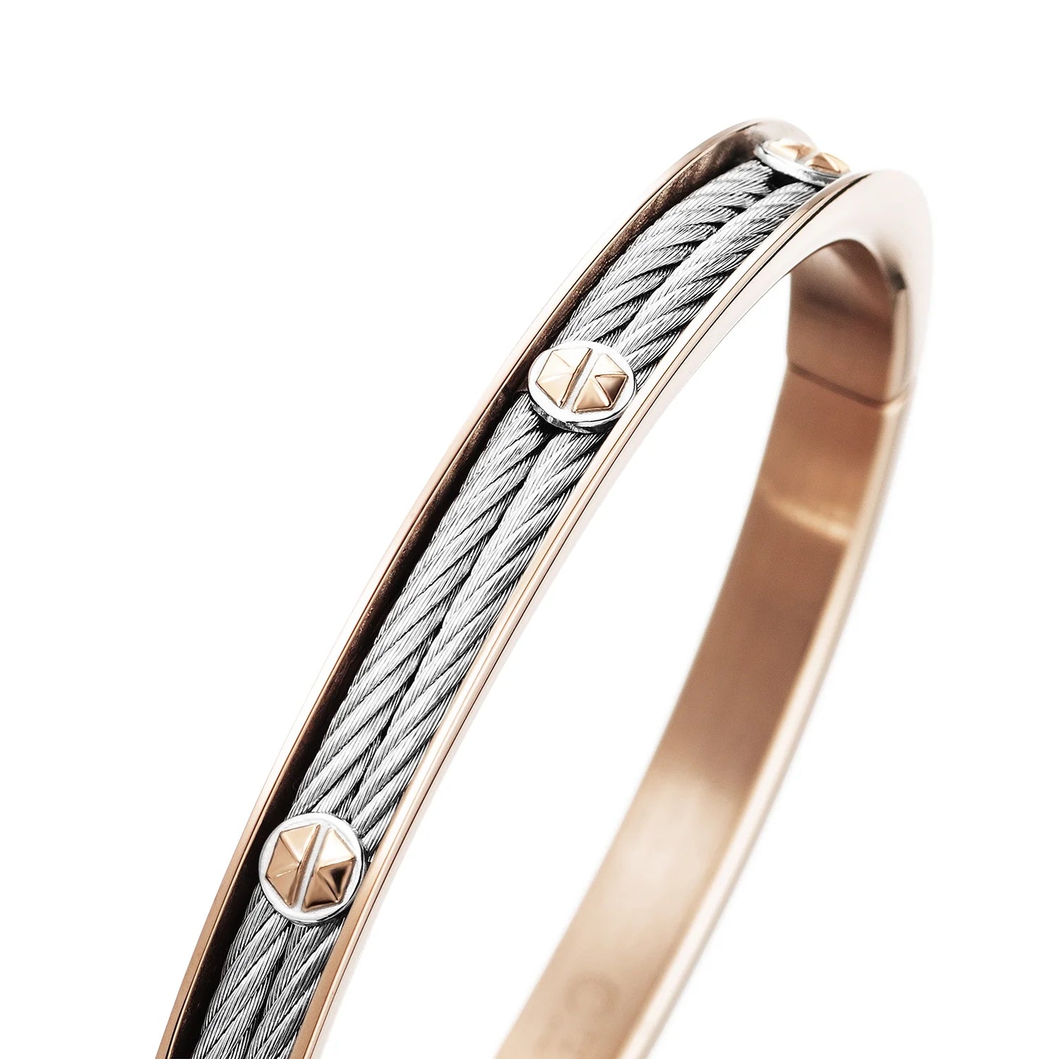 スティール_ローズゴールド