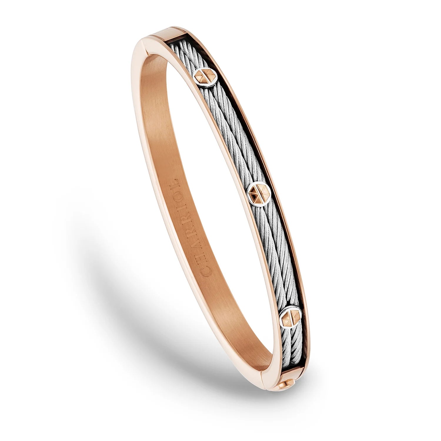 スティール_ローズゴールド