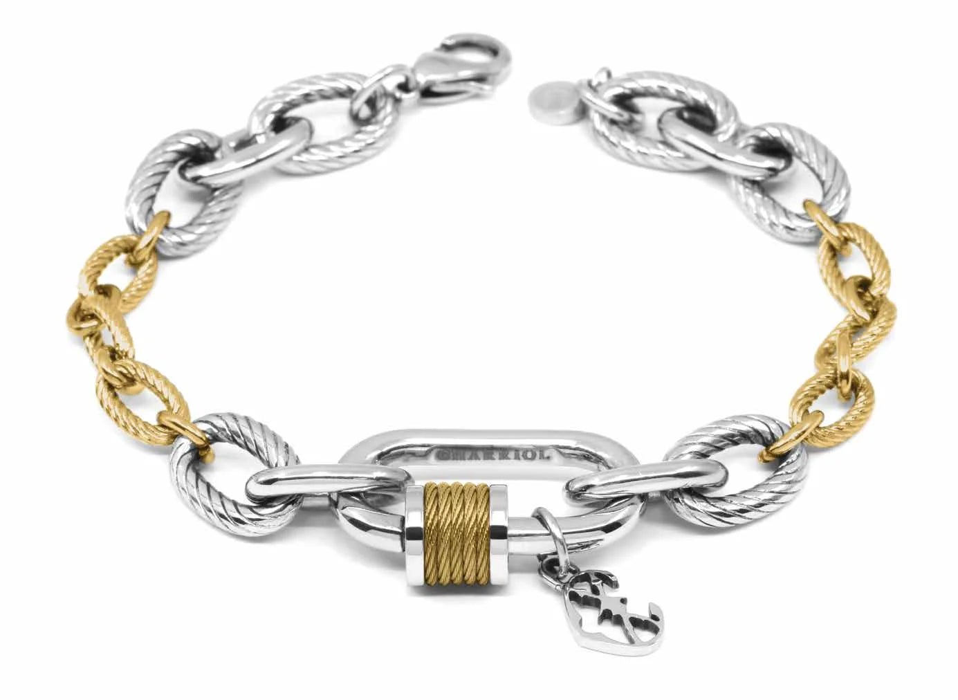 Forever Lock Bracelet Bicolor - ©2025 Philippe Charriol International Ltd. -  