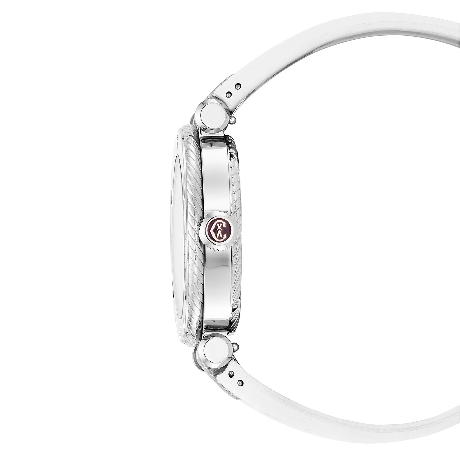 NAVIGATOR サーフ、36MM、オートマティックキャリバー、ホワイトダイアル、ホワイトベゼル、ホワイトラバーブレスレット -Charriol ジュネーブ - 時計