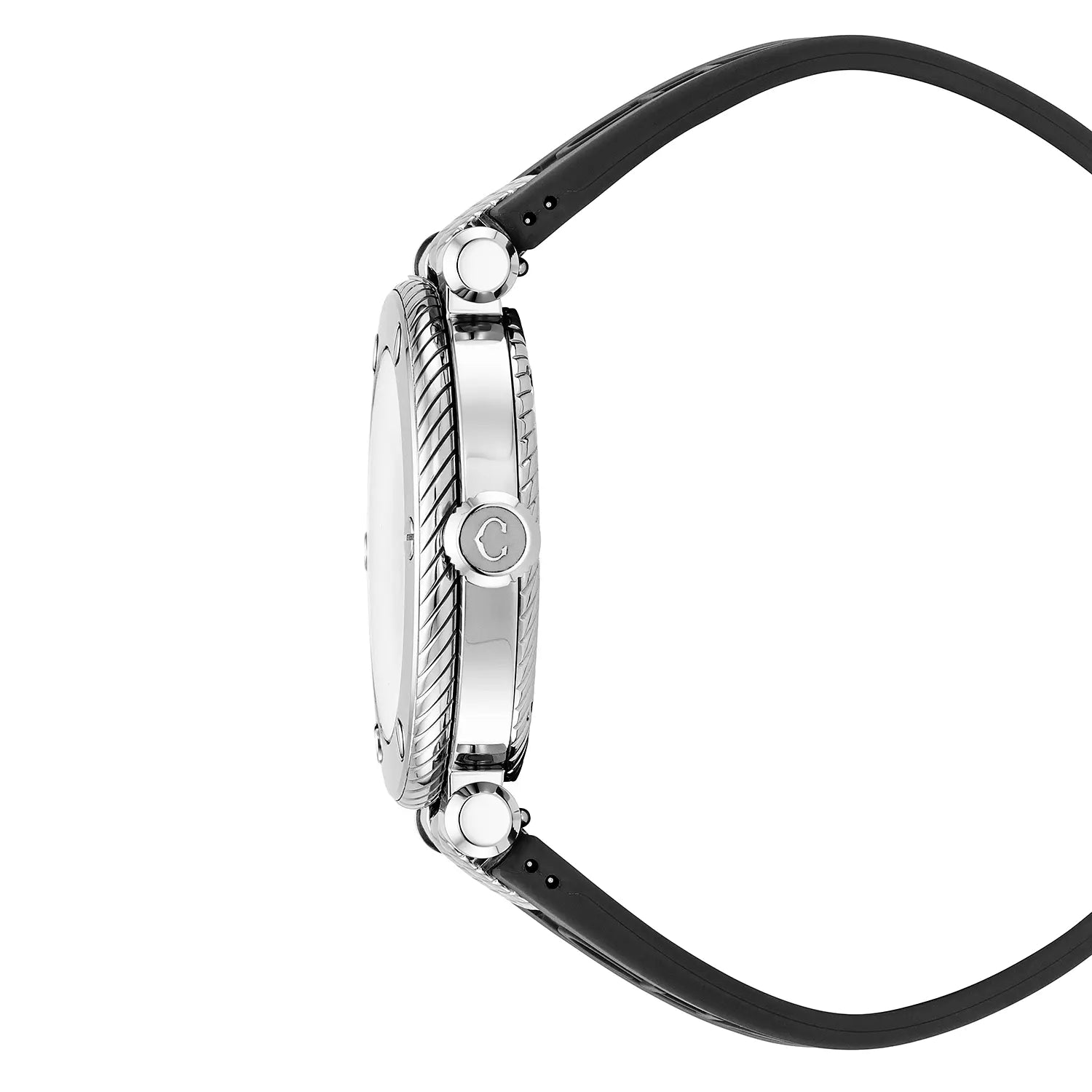 NAVIGATOR サーフ GMT、41MM、オートマティックキャリバー、ホワイトダイアル、6スクリューベゼル、ブラックラバーブレスレット -Charriol ジュネーブ - 時計