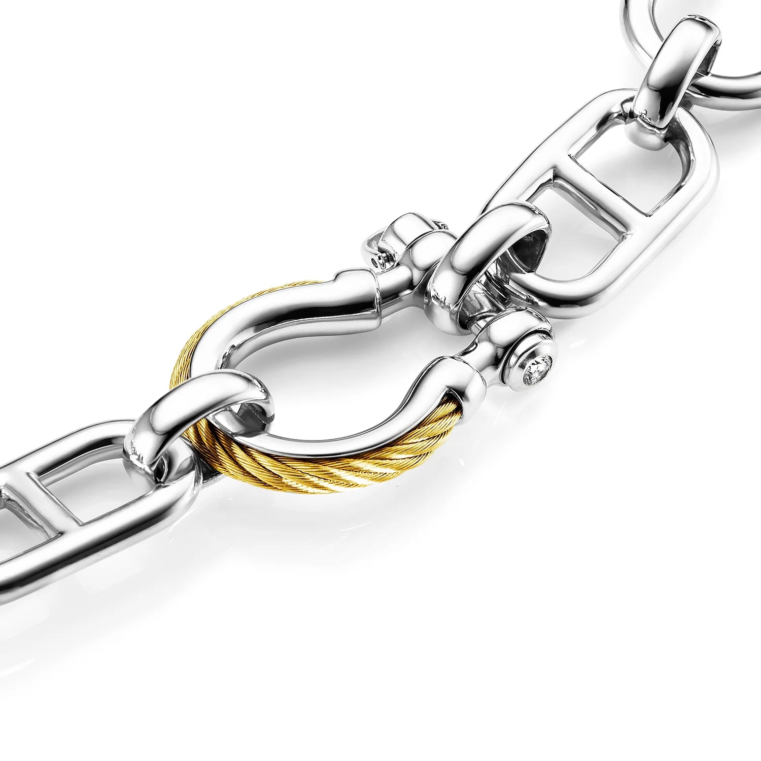 スティール_イエローゴールド_45cm〜53cm