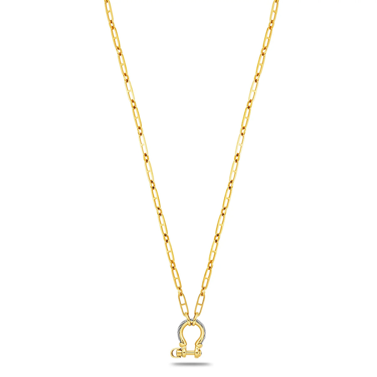 Yellow Gold_Steel_40cm to 45cm