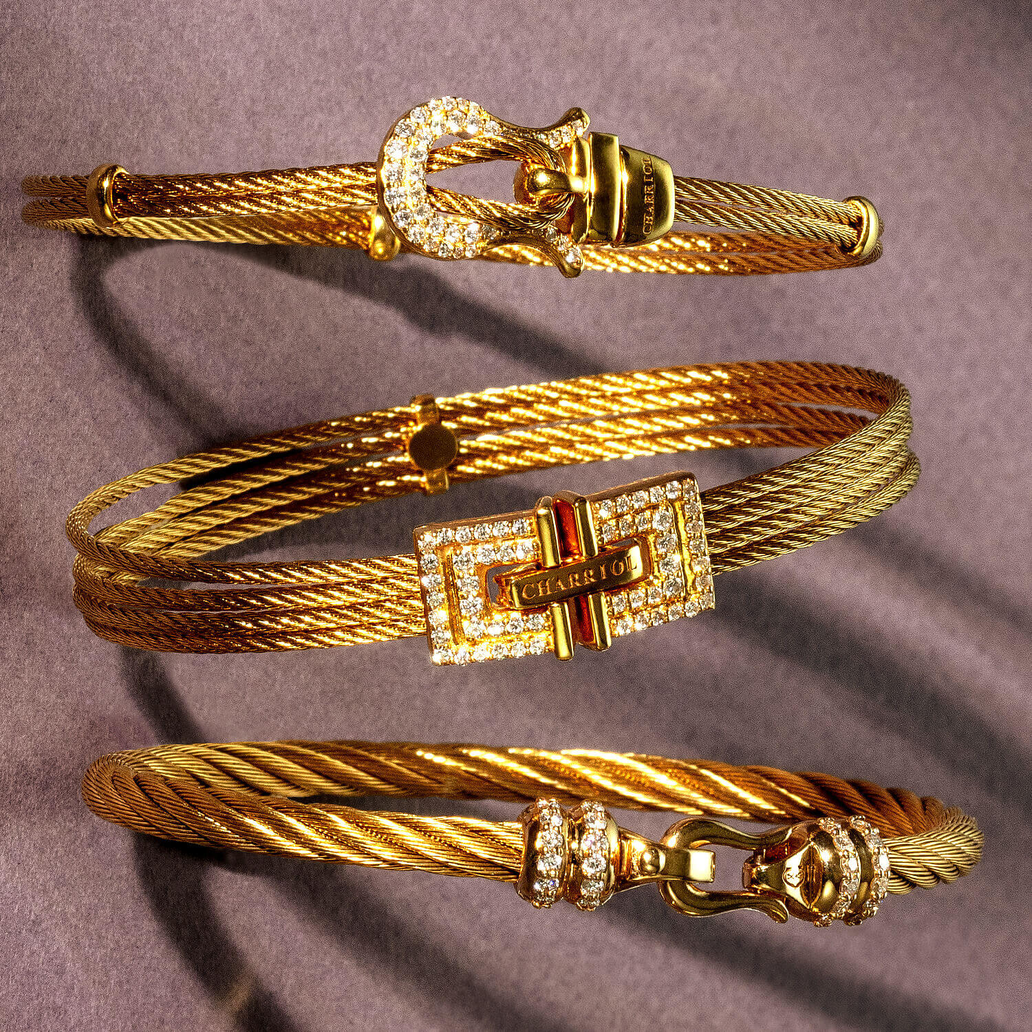 CHARRIOL ツイストデザインバングル Twist™ Bangle for Women - Shop the Latest Twist Bracelet
